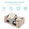 Best Choice Products Set of 2 16in Woven Water Hyacinth Pantry Baskets w/ Chalkboard Label, Chalk Marker